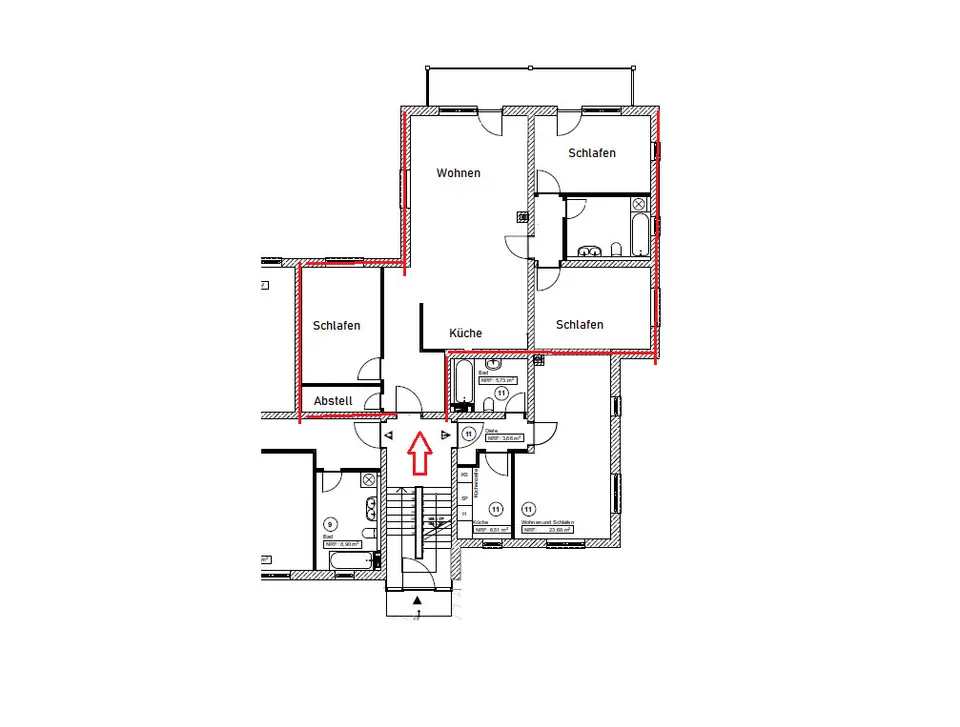 4 Zimmer Wohnung mit 112 m² in Kamenz – Bild 3