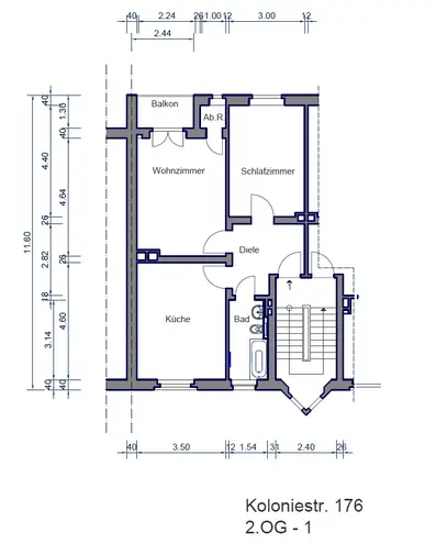 2 Zimmer Wohnung mit 58 m² in Duisburg – Bild 9