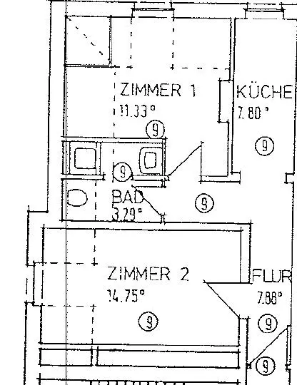 2 Zimmer Wohnung mit 45 m² in Wiesbaden – Bild 9