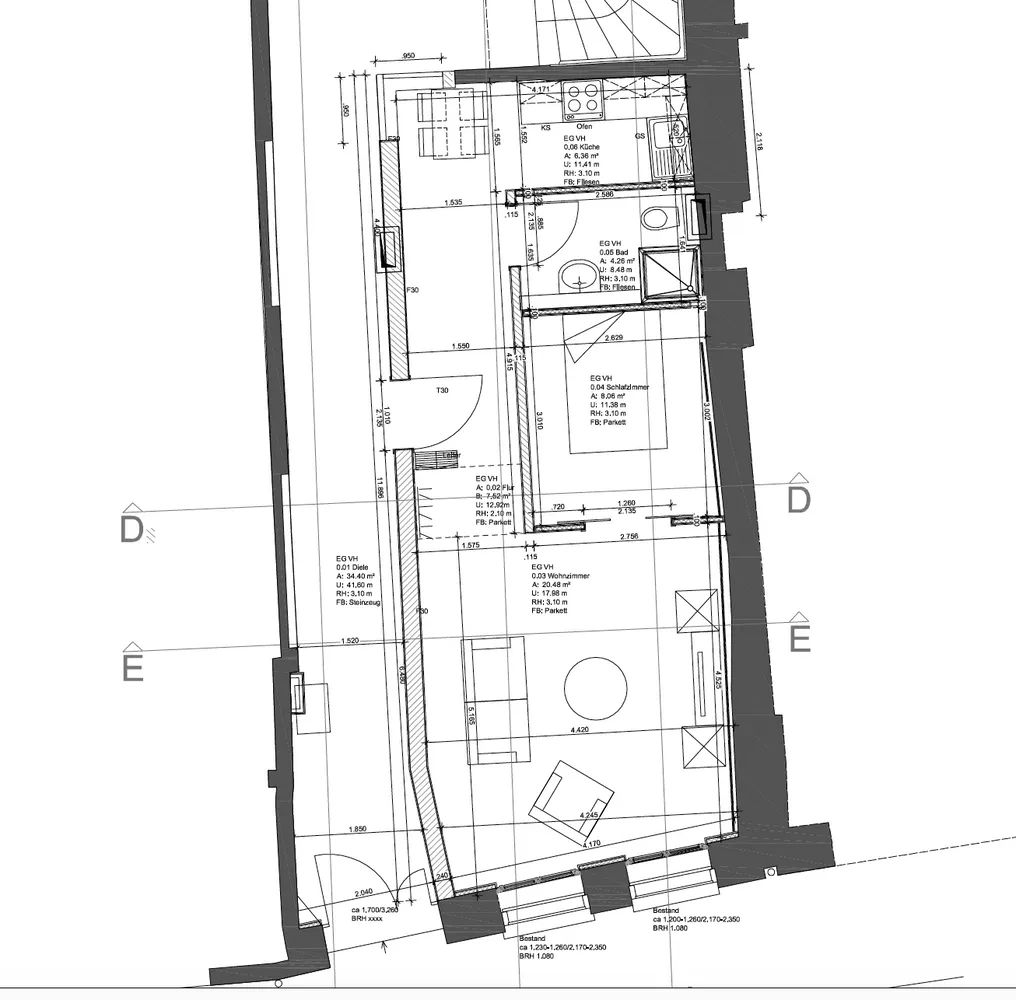 2 Zimmer Wohnung mit 50 m² in Lübeck – Bild 7
