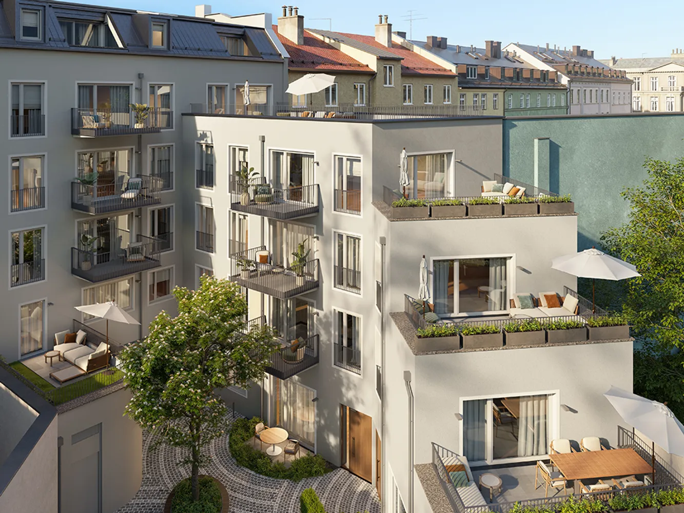 3 Zimmer Wohnung mit 86 m² in München – Bild 2