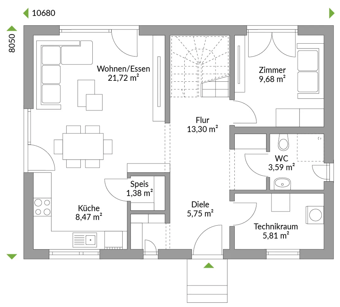 5 room house with 137 m² in Wuppertal – Photo 2