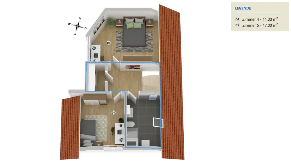 WG-Zimmer mit 17 m² in Norderstedt – Bild 8