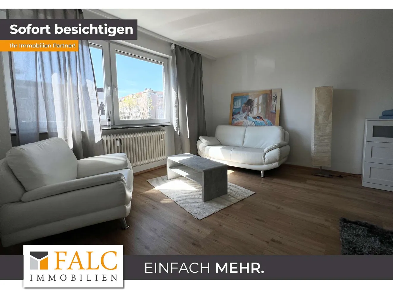 1 Zimmer Wohnung mit 36 m² in Nürnberg – Bild 1