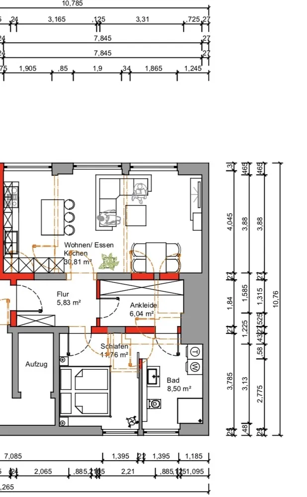 2 Zimmer Wohnung mit 63 m² in Mainz – Bild 2