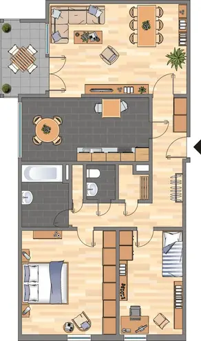 3 Zimmer Wohnung mit 80 m² in Dortmund – Bild 4