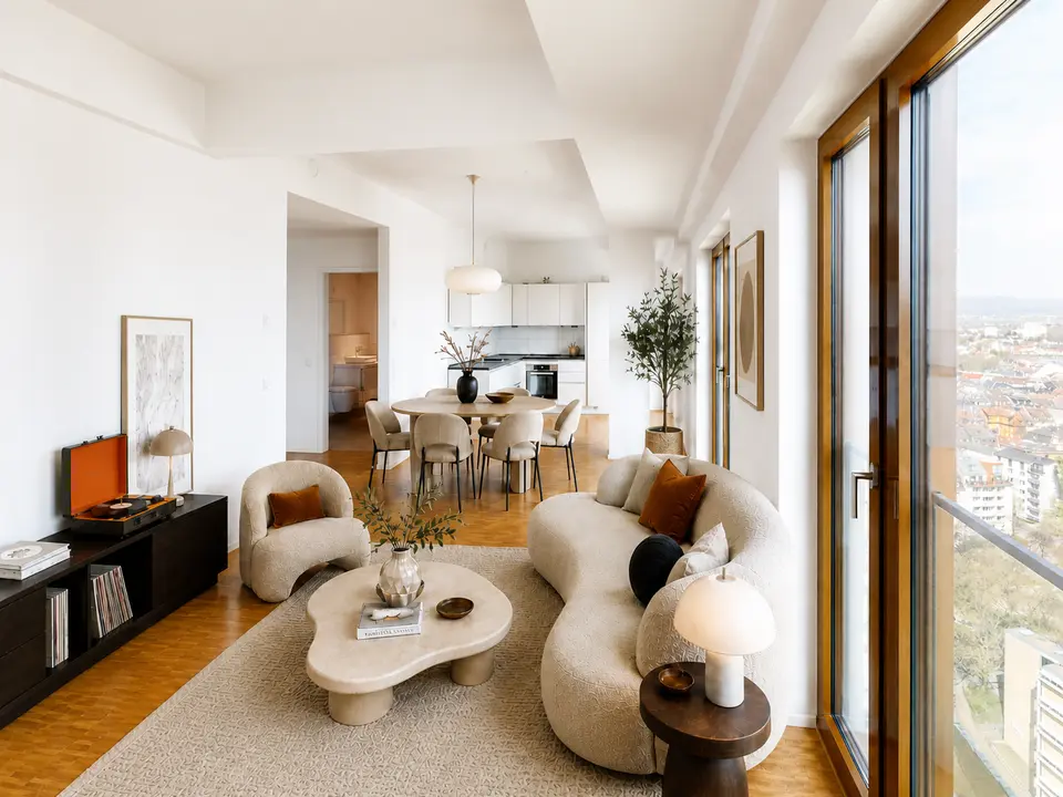 3 Zimmer Wohnung mit 134 m² in Frankfurt am Main – Bild 2