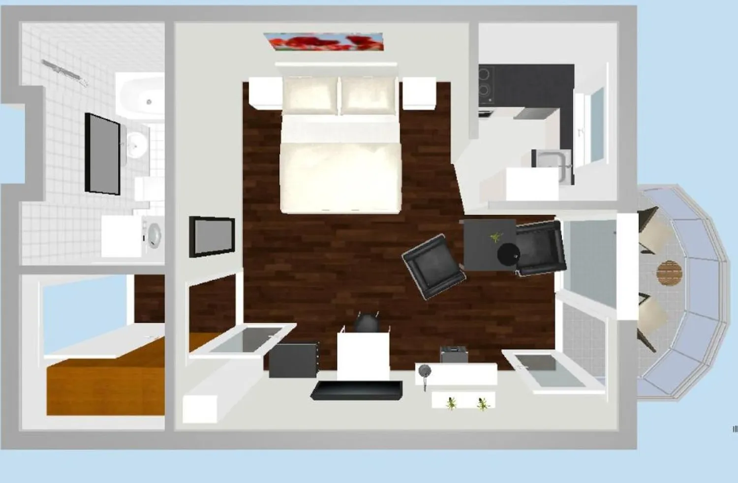 1 Zimmer Wohnung mit 35 m² in Berlin – Bild 5