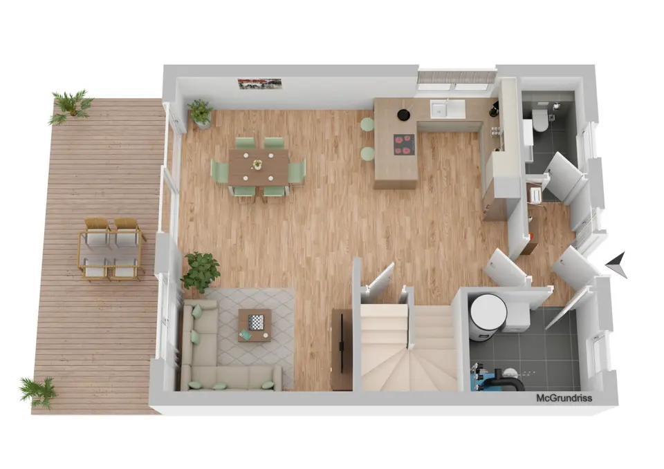 5 Zimmer Haus mit 137 m² in Oldenburg – Bild 4