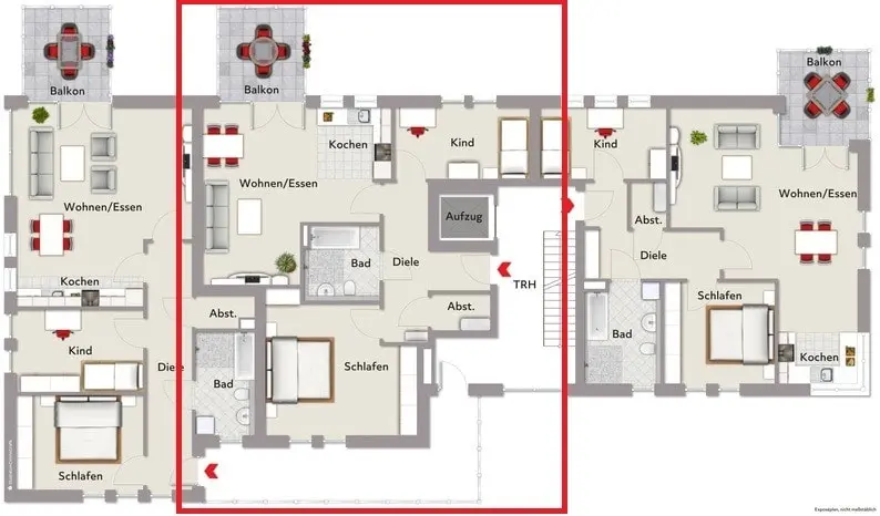 3 Zimmer Wohnung mit 83 m² in Xanten – Bild 5