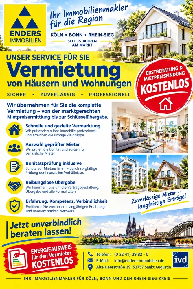 1 Zimmer Wohnung mit 47 m² in Hennef – Bild 6