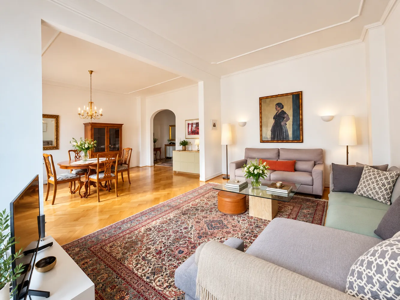 4 room apartment with 120 m² in Frankfurt am Main – Photo 2