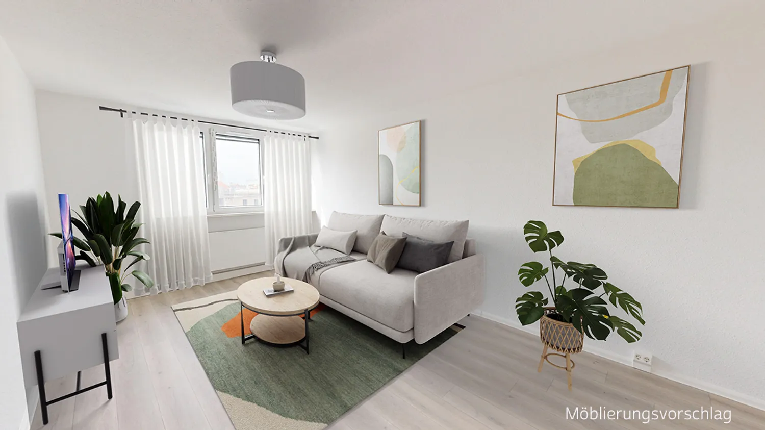 1 Zimmer Wohnung mit 31 m² in Leipzig – Bild 1