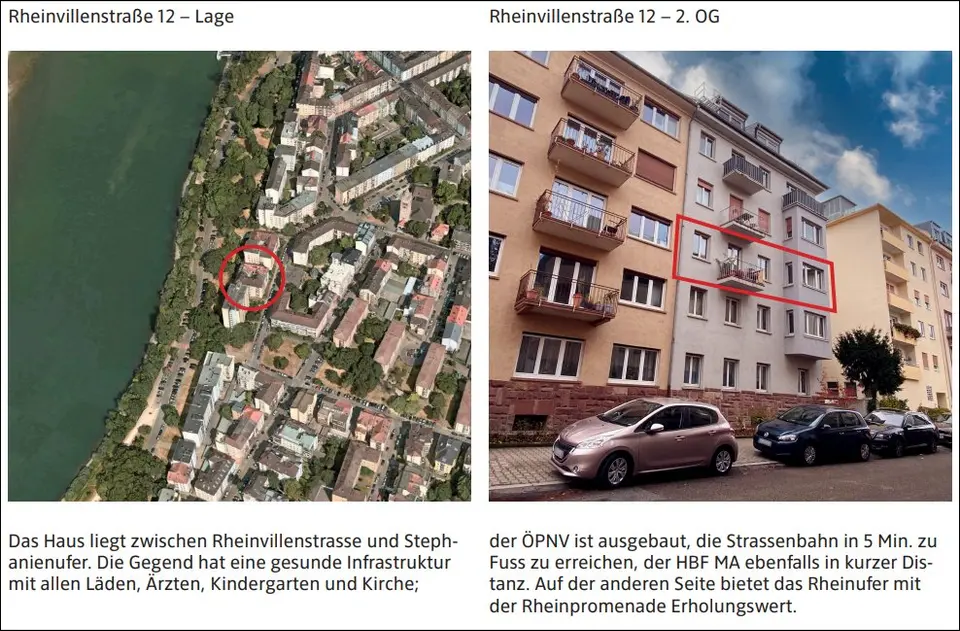 3 Zimmer Wohnung mit 102 m² in Mannheim – Bild 1