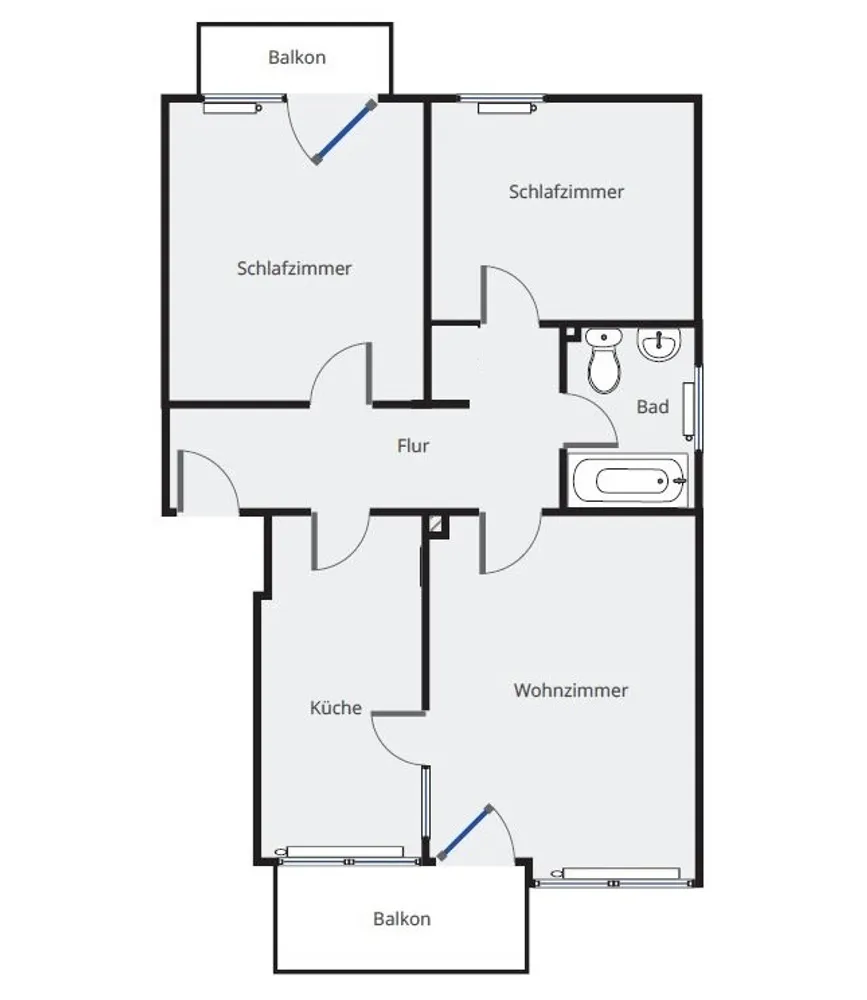 3 Zimmer Wohnung mit 72 m² in Nürnberg – Bild 12