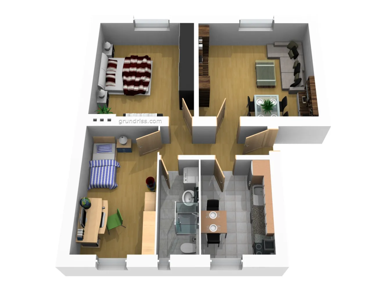 3 room apartment with 64 m² in Magdeburg – Photo 2