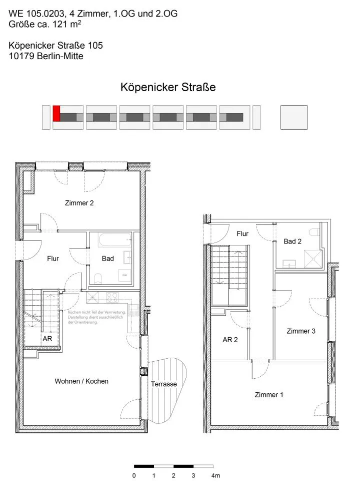 4 Zimmer Wohnung mit 120 m² in Berlin – Bild 3
