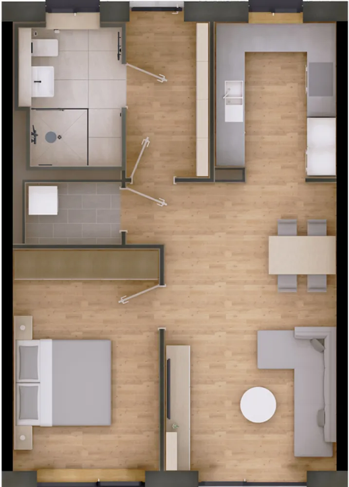 3 Zimmer Wohnung mit 63 m² in Deggendorf – Bild 1