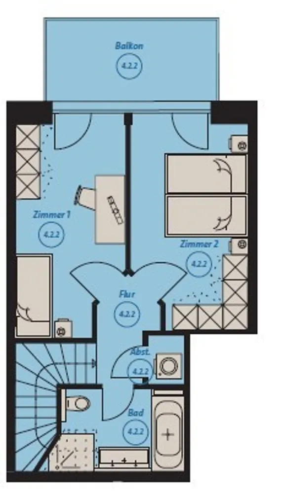 3 Zimmer Wohnung mit 80 m² in Leipzig – Bild 3