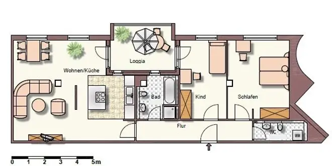 3 room apartment with 95 m² in Chemnitz – Photo 2