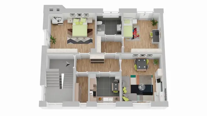 2 Zimmer Wohnung mit 61 m² in Hagen – Bild 11