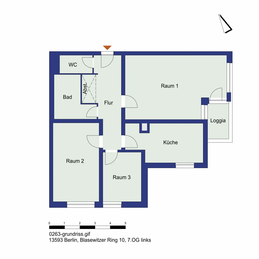 3 Zimmer Wohnung mit 83 m² in Berlin – Bild 4