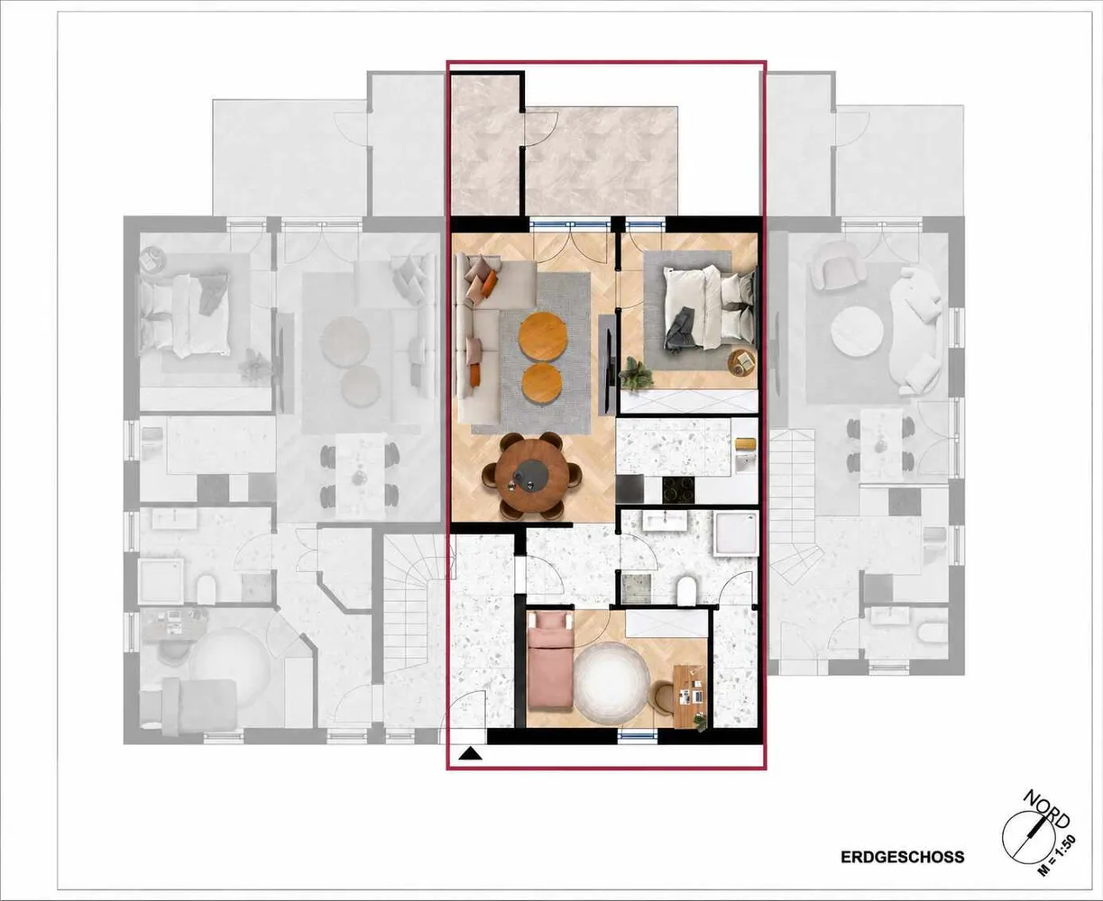 3 Zimmer Wohnung mit 67 m² in Hamburg – Bild 11