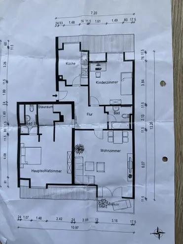 3 Zimmer Wohnung mit 108 m² in München – Bild 2