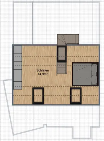 3 Zimmer Wohnung mit 74 m² in München – Bild 2