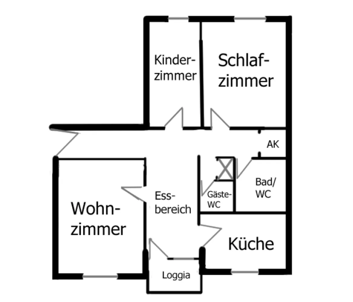 4 Zimmer Wohnung mit 88 m² in Weiden in der Oberpfalz – Bild 12