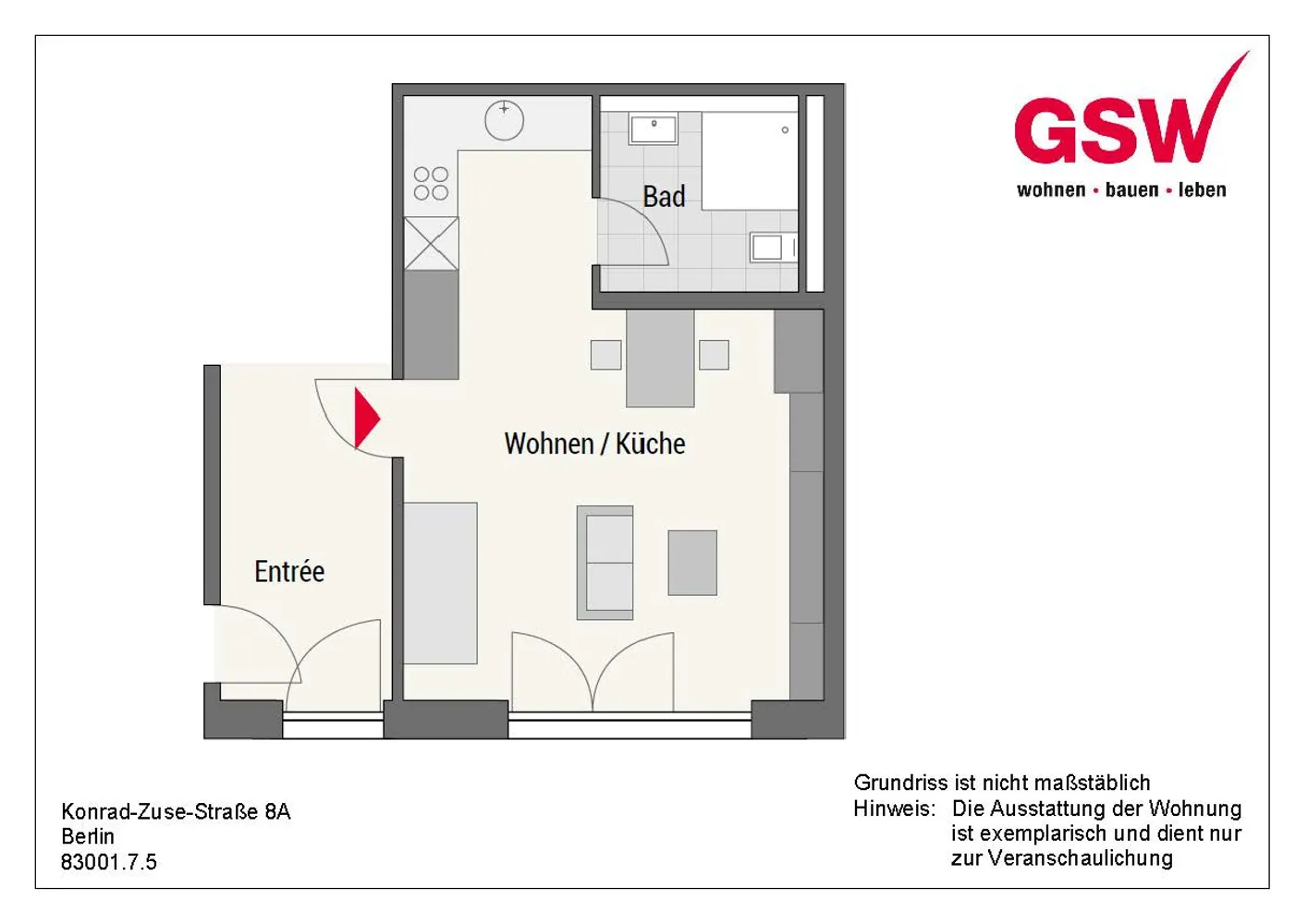 1 Zimmer Wohnung mit 41 m² in Berlin – Bild 7