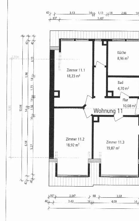4 Zimmer Wohnung mit 81 m² in Karlsruhe – Bild 6