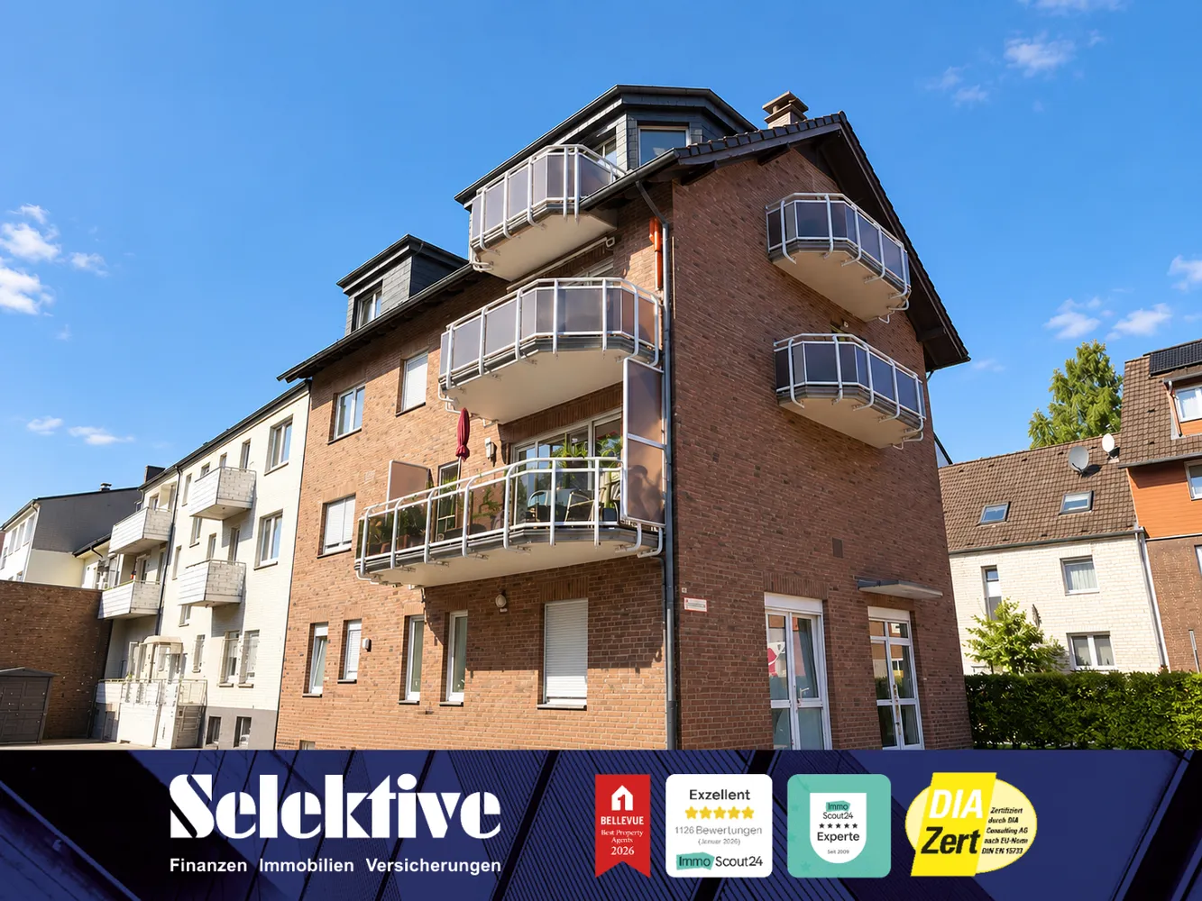 2 Zimmer Wohnung mit 45 m² in Duisburg – Bild 2
