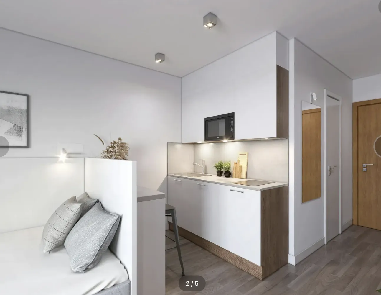 1 room apartment with 22 m² in Bonn – Photo 3
