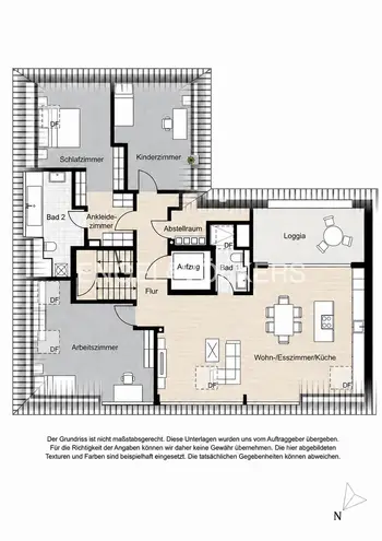 4 Zimmer Wohnung mit 139 m² in Frankfurt am Main – Bild 11