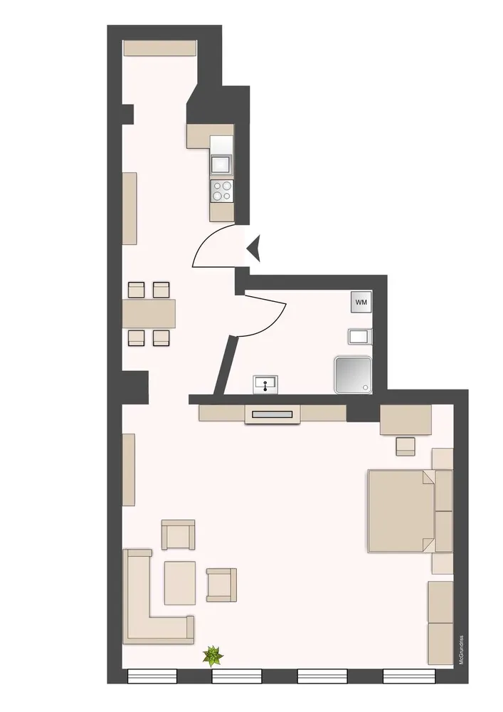 1 Zimmer Wohnung mit 58 m² in Leipzig – Bild 12