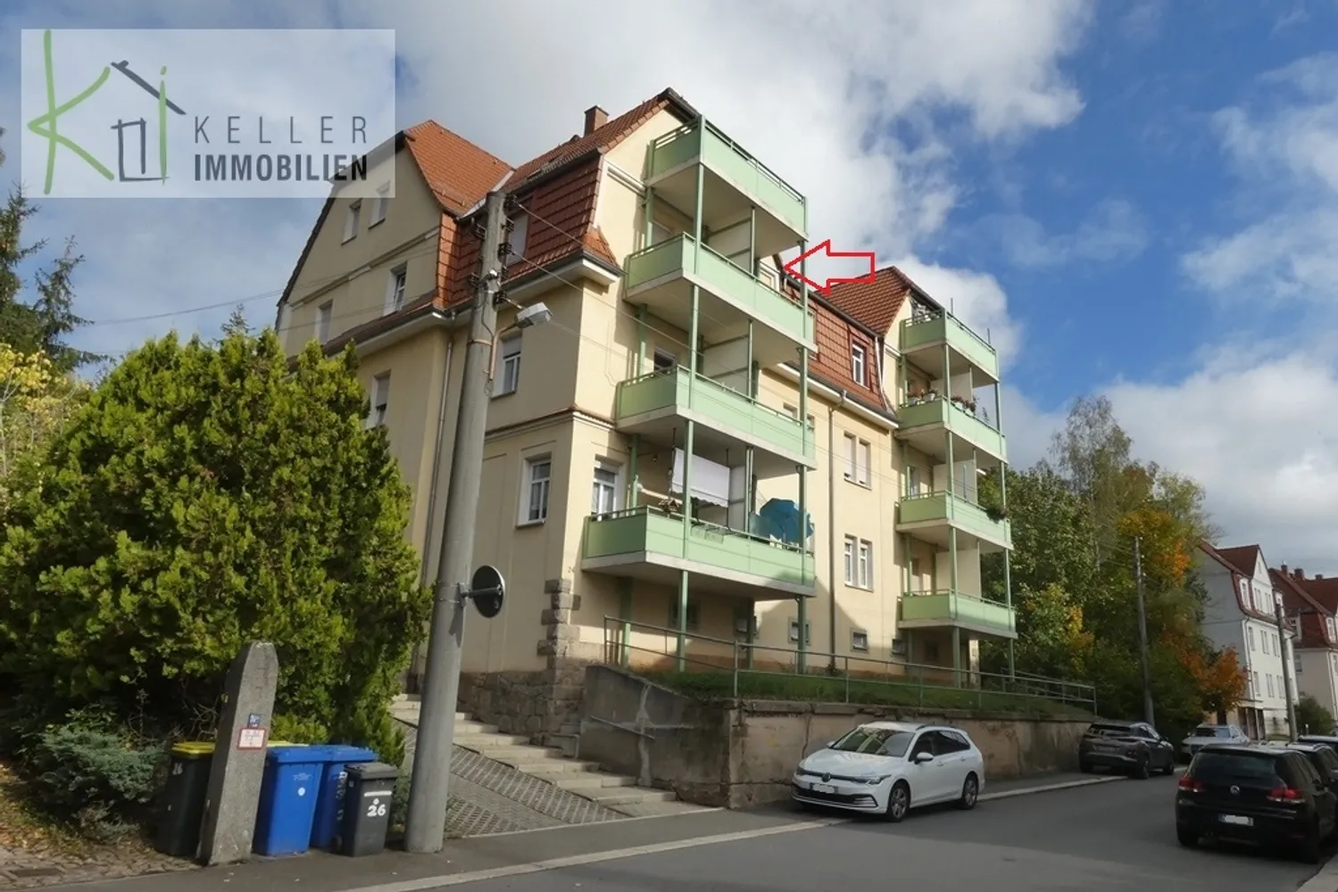 2 Zimmer Wohnung mit 55 m² in Werdau – Bild 4