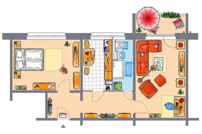 2 Zimmer Wohnung mit 59 m² in Chemnitz – Bild 6