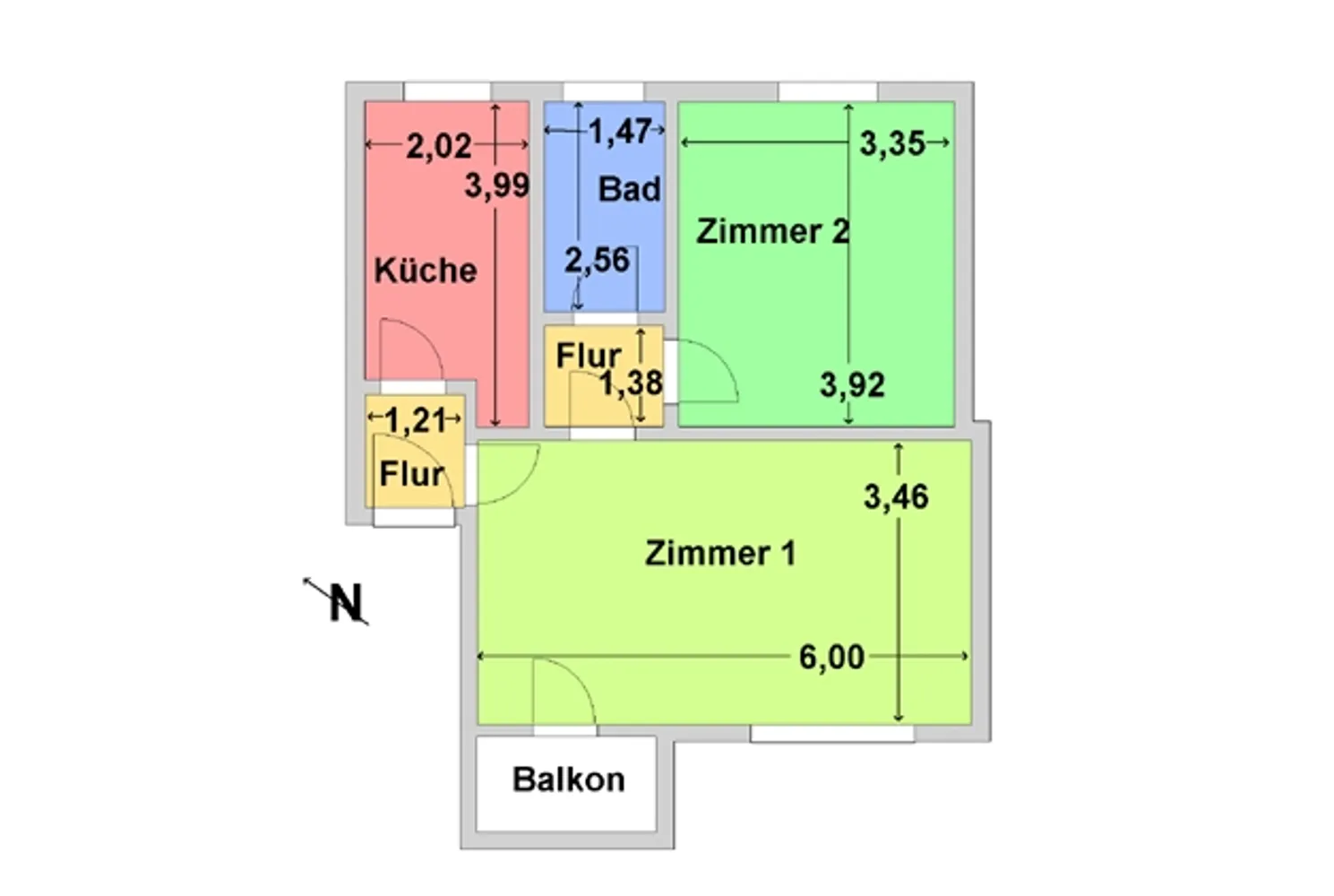 2 Zimmer Wohnung mit 49 m² in Berlin – Bild 5