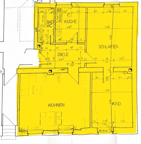 3 Zimmer Wohnung mit 74 m² in Gelsenkirchen – Bild 5