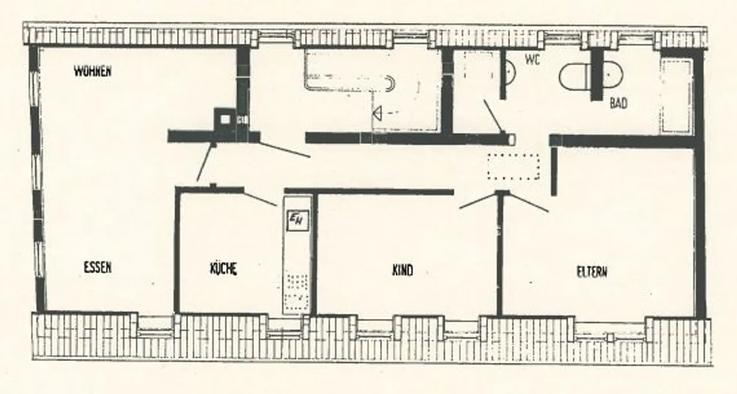 3 room apartment with 58 m² in Stuttgart – Photo 2