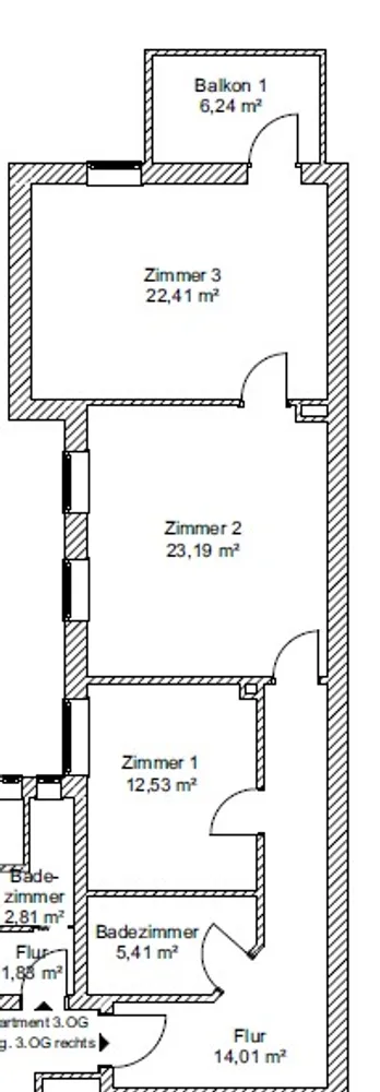 2 Zimmer Wohnung mit 80 m² in Hannover – Bild 10