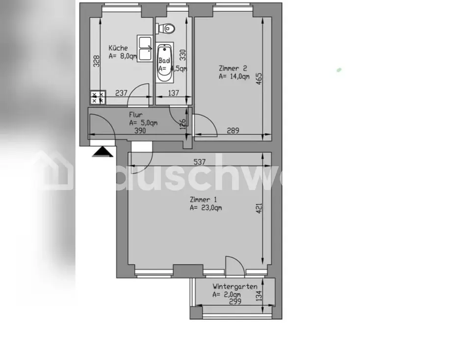 Studio mit 29 m² in Berlin – Bild 9