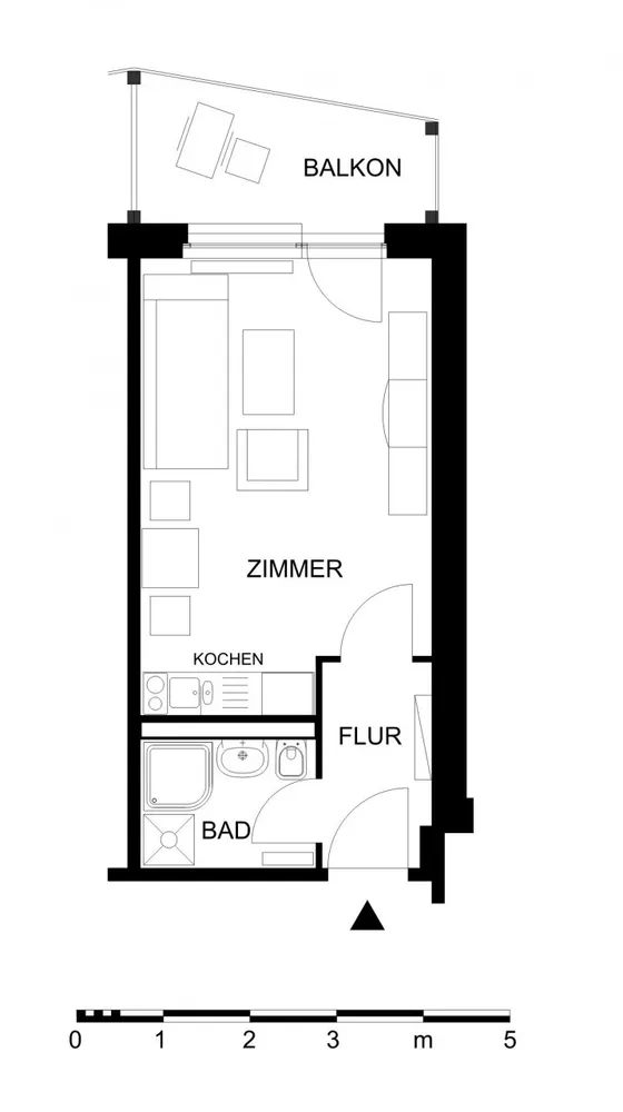 1 Zimmer Wohnung mit 27 m² in Quedlinburg – Bild 6