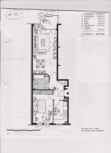 2 Zimmer Wohnung mit 62 m² in Düsseldorf – Bild 5