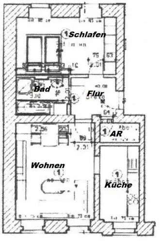 2 Zimmer Wohnung mit 53 m² in Chemnitz – Bild 10