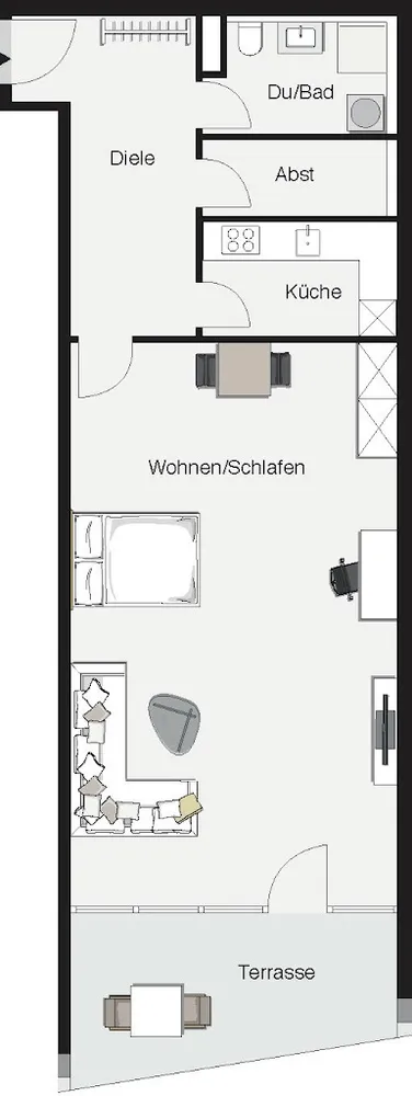 1 Zimmer Wohnung mit 75 m² in Stuttgart – Bild 11