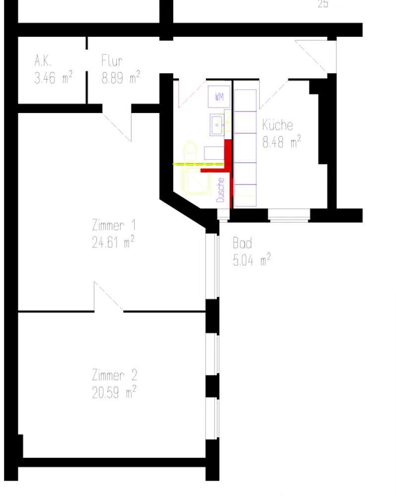 2 Zimmer Wohnung mit 71 m² in Berlin – Bild 11