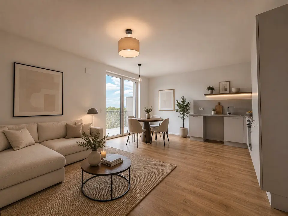 2 room apartment with 60 m² in Celle – Photo 1
