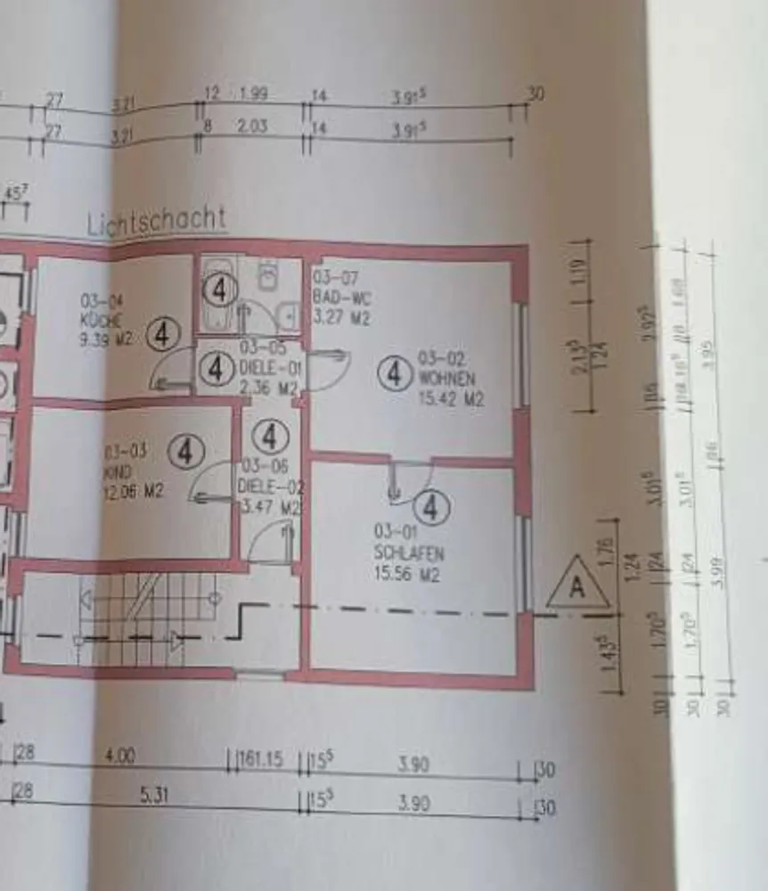 3 room apartment with 62 m² in Mülheim an der Ruhr – Photo 2